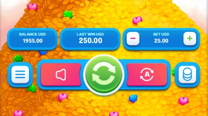 Piggy Tap Spin Tuşuna Bas ve Başla.